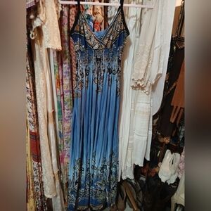 Blue Maxi Dress